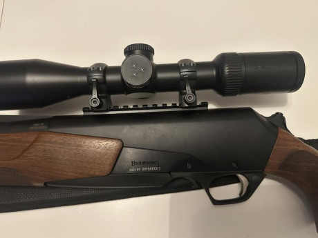 Rifle comprado nuevo el año pasado , BROWNING 4x HUNTER BAR, nueva generación de rifles BAR , en calibre 32