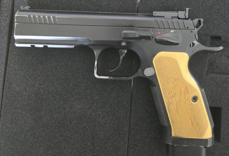 Vendo todas mis armas: walther q5 modelo expert y tanfoglio stock 3 xtreme... ambas en perfectas condiciones, 20