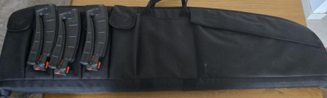 Vendo carabina Smith and wesson m&p15-22 sport red/Green dot en perfectas condiciones,  muy poco uso, 02