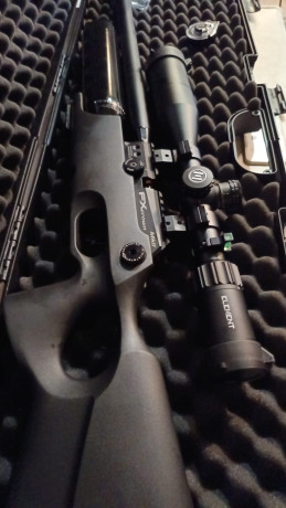En venta uma carabina Fx Crown mkII en calibre .22 y .25 incluido en la venta:


Carabina Fx .22 600mm 00