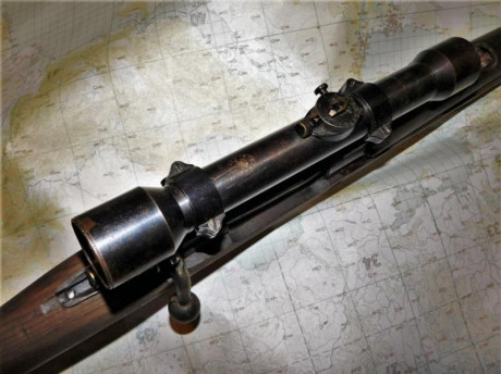 Hola, como tenia que buscar una mira telescopica para vender he tenido que sacar algunos rifles que molestaban! 42
