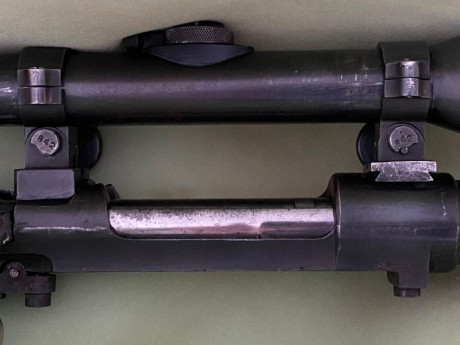 Hola, como tenia que buscar una mira telescopica para vender he tenido que sacar algunos rifles que molestaban! 40