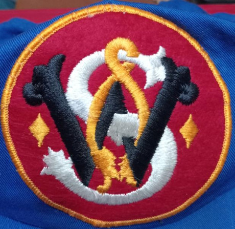 Precioso y vintage parche comprado en U.S.A. en una S&W shop en 1992.  Bordados en plan artesanal. 00