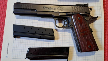 Vendo mi pistola Trojan ,soy el segundo dueño
Comprada a otro forero hace unos años.
La.pistola va perfectamente,he 20