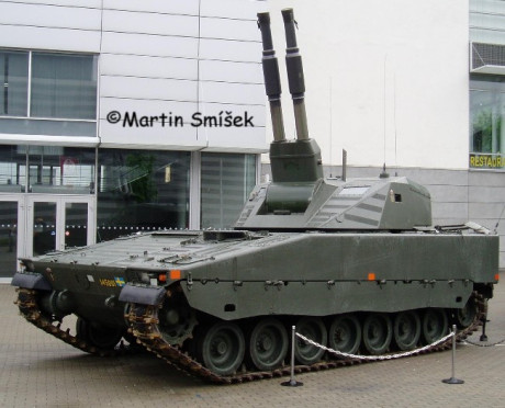 CV90120?
Tulpar?
K-21-105?
El Marder con torre centauro?
ASCOD con 105 mm o mas...?
LINX aleman con torre 62