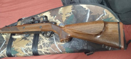 En impoluto estado con anillas de 30 mm optilock.
850 euros 02