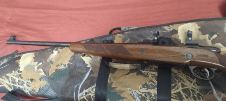 En impoluto estado con anillas de 30 mm optilock.
850 euros 01