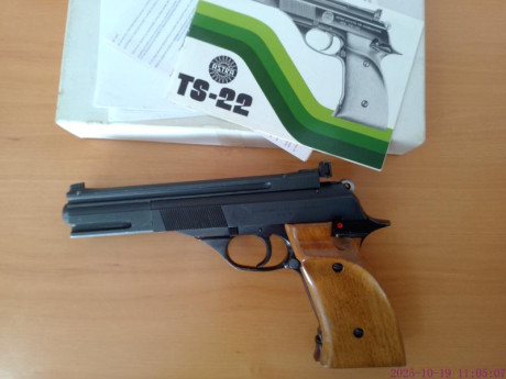 Se vende pistola Astra TS22 en muy buen estado de conservación, una buena pistola para iniciarse en el 11