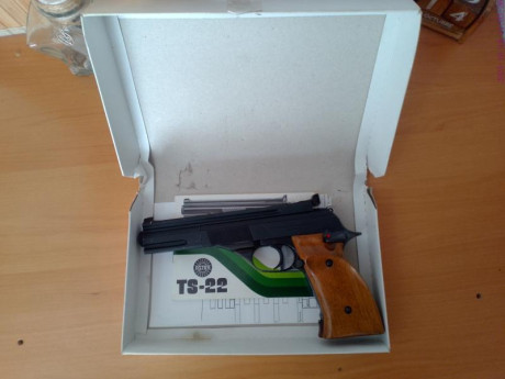 Se vende pistola Astra TS22 en muy buen estado de conservación, una buena pistola para iniciarse en el 10