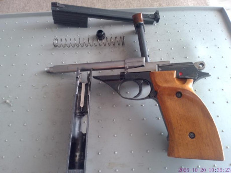 Se vende pistola Astra TS22 en muy buen estado de conservación, una buena pistola para iniciarse en el 21