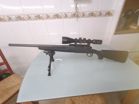 Vendo rifle Savage Axis SR 2
Calibre 308W
Carril picatinni
Rosca en el cañón
Prácticamente nuevo, muy 02