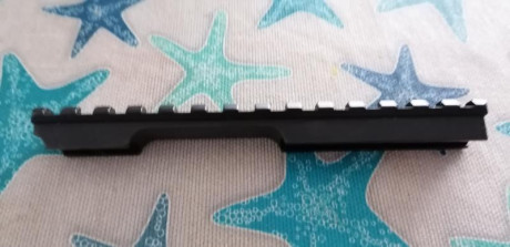 Vendo conversor marca Contessa para pasar de carril de 11mm a picatinny /weaver para anschutz 1710 / 1712 11