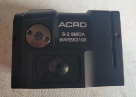 Vendo visor de punto rojo Aimpoint Acro S2 9moas nuevo no se ha llegado a montar lo compre para un rifle 01