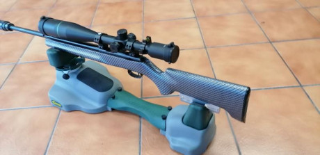 Pongo a la venta esta carabina Anschutz, modelo 1416 HB preparada para BR50. Cañón de 19mm. Como modificaciones 11