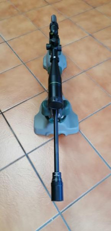 Pongo a la venta esta carabina Anschutz, modelo 1416 HB preparada para BR50. Cañón de 19mm. Como modificaciones 20