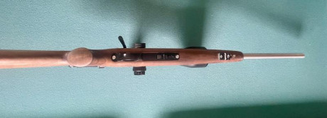 Vendo Anschutz 1710 HB en acero inoxidable, calibre .22LR por 1.800€ (no negociable ni cambios) visor 01