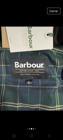Chaqueta Barbour Sapper winter encerada verde oscuro, perfecta para cazar o estar a la intemperie en invierno,no 21
