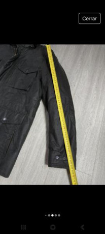 Chaqueta Barbour Sapper winter encerada verde oscuro, perfecta para cazar o estar a la intemperie en invierno,no 30