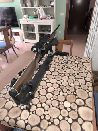 Pongo a la venta mi 7mm.RM por vaciar armero.
Está impecable de pavonado, sólo dos rayitas en culata, 02