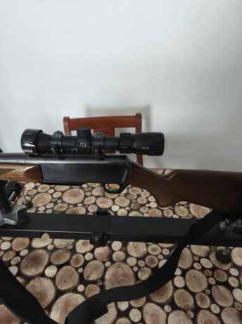 Pongo a la venta mi 7mm.RM por vaciar armero.
Está impecable de pavonado, sólo dos rayitas en culata, 00