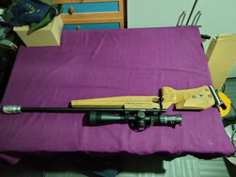 Para hacer sitio me desprendo de carabina 22LR  Feinwerkbau 2700 Universal con visor NikkoStirlig 10-40x56 10