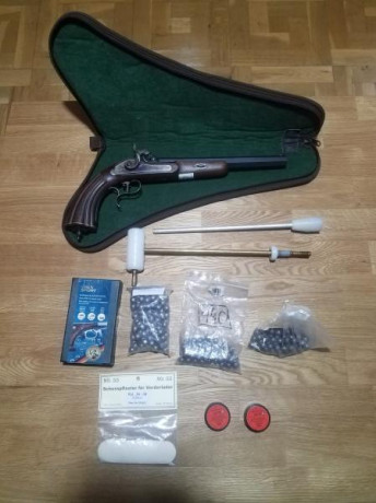 Vendo Le Page moutiers de Artax.
Muy buen estado.
Doy accesorios, pólvora, sémola, pistones, munición... 00