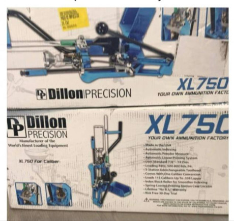 Busco una Dillon XL750 Completa (9mm,38,32 ) en buen estado. Contacto 636 111 985 00