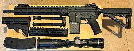 Hola,saco este nuevo tema,pues como yo,muchos de vosotros,amantes de las armas de corte tactico del 22,customizais,vestis,adornais 30