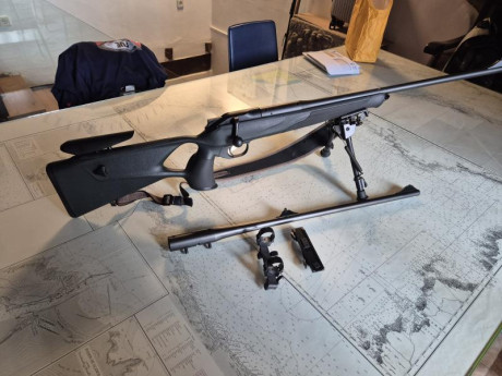 Vendo blaser r8 success
Calibre 375 con magnaport y solo 14 disparos
Cañon adicional 338wm
+2 juegos de 00