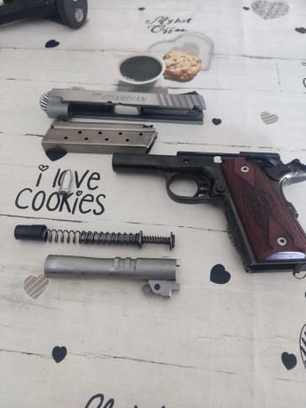 Vendo pistola  STI GUARDIAN, Bull Barrel.  9 mm Parabellum. Preciosa y precisa, apenas usada.

Precio 21