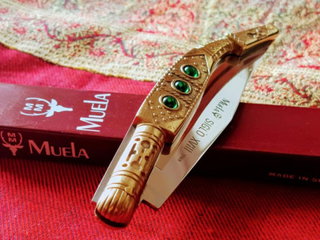 Se pone en venta estás piezas Muela, modelo ML12 y ML9,, acero 440. Pertenecientes a la serie Siglo XVIII, 11