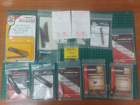  Vendidos 
Por cese de la actividad deportiva, sigo vaciando el armero... 
Vendo recambios varios para 00