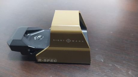 Se vende holográfico marca Sigth Mark Ultra Shot R-SPEC color arena. 4 tipos de retícula en rojo o verde. 01