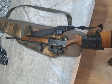 Buenos días, Quisiera Cambiar un Browning Bar 2 del 3006, Cañon del 56cm y 2 Cargadores con Bases Apel, 20