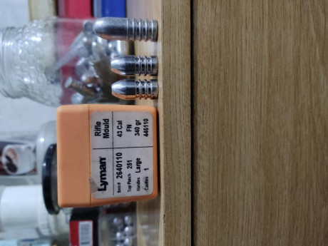 Hace un tiempo llego a mis manos una turquesa del calibre .43 de 340 gr. de peso para el que no tengo 00