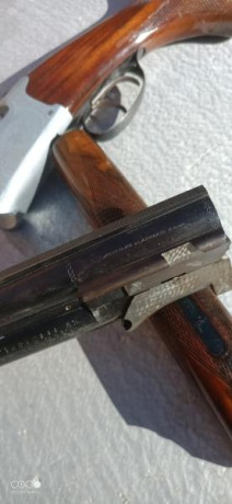 Por falta de uso vendo está escopeta Superpuesta calibre 12 de Asencio Zabala.
Cañón de 71cm, 1 y 3*, 12