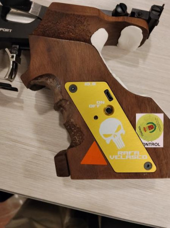 Placas de diseñadas para Steyr Evo 10E, encajan perfectamente en su sistema electrónico, fabricadas en 21