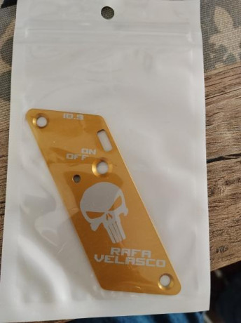 Placas de diseñadas para Steyr Evo 10E, encajan perfectamente en su sistema electrónico, fabricadas en 20