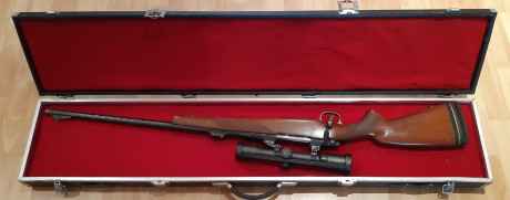 Un amigo y Compañero de afición ..

VENDE:

  --  Rifle BRNO .375 H&H, gatillo normal y pelo francés.
 21