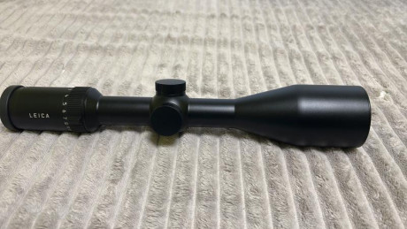 Pongo a la venta el visor de un amigo, es un Leica Fortis de 2,5-15x56 con su paralaje y retícula iluminada.
El 01