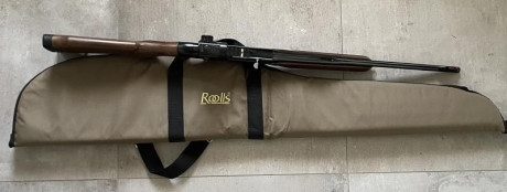 Vendo Benelli Argo E, semiautomático, 30-06, con holográfico y funda. Prácticamente nuevo. 1000€ 01