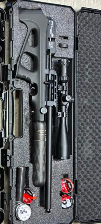 Se vende fx wilkat sniper con 8 meses, no tiene ni un roce ni se ha manipulado. Comprada nueva.
Cal 6,35
Incluye 00