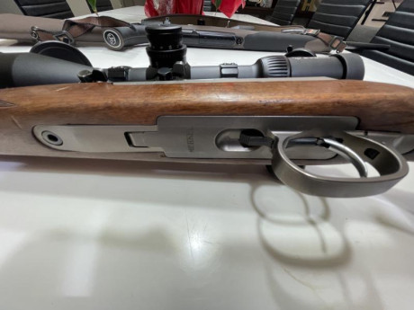 Vendo Merkel Kr1 en calibre 308w
Con monturas originales y anillas de 30mm
En perfecto estado y agrupación 00