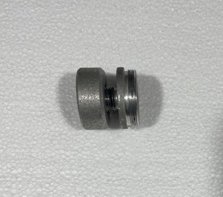 Adaptador para carabinas de aire comprimido, con el se podrá acoplar cualquier accesorio con rosca 1/2 00