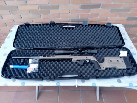 Pues eso ...Se vende carabina para prs a estrenar por no disponer de tiempo para iniciarme en el mundillo.

Se 01