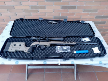 Pues eso ...Se vende carabina para prs a estrenar por no disponer de tiempo para iniciarme en el mundillo.

Se 00