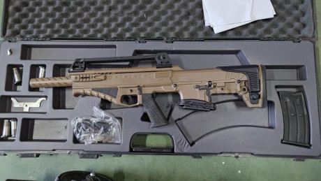 hatsan escort bts 12 color arena 
comprada hace 2 años para cazar con huron y no se a empleado casi por 00