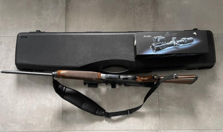 Vendo Rifle Remington 7400 35 Whelen, con visor PARD DS35-70RF Prácticamente nuevo, maletín rígido, correa, 02