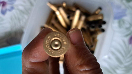 174 vainaa del calibre 303 britosh de la marca pmp sudsfricana ,un solo disparo.
64 vainas Norma 1 disparo
60 00