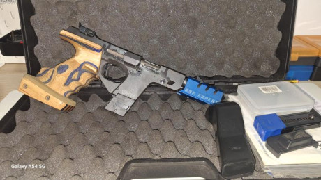 Estimados, pongo a la venta mi WALTHER GSP EXPERT en .32WC, por cambio de proyecto. 
Disparador perfectamente 02
